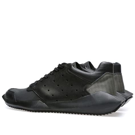 rick owens tech runner black